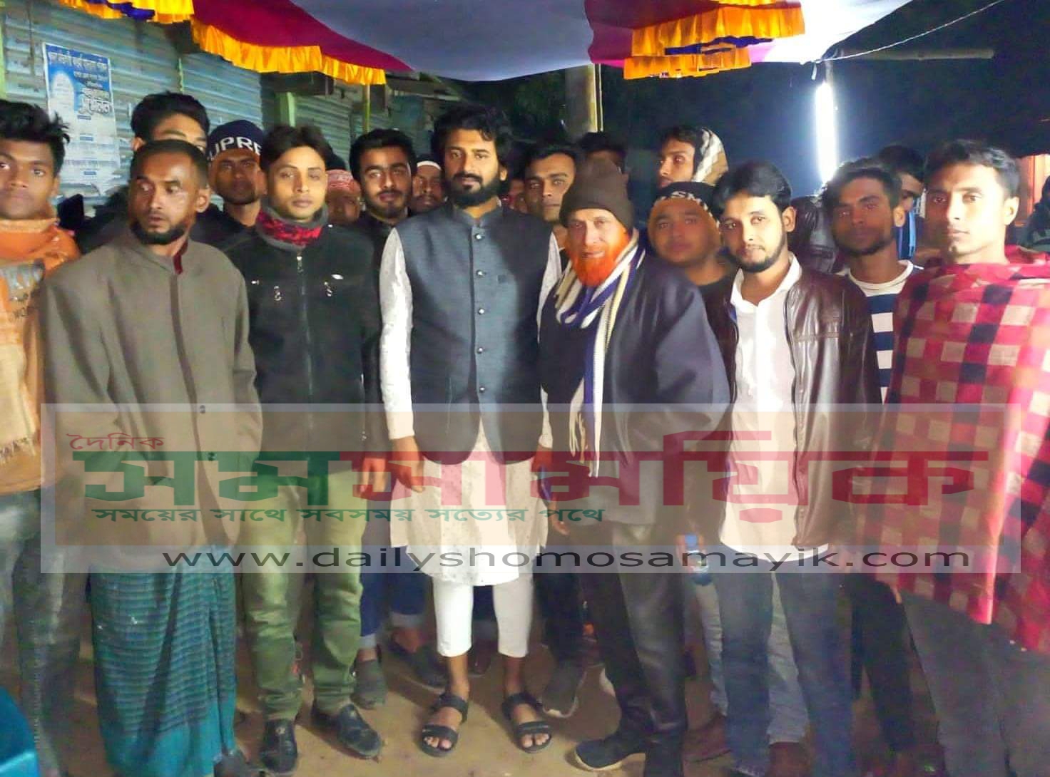 যশোর সদর উপজেলা ছাত্রলীগের সদস্য ইমরানের তত্ত্বাবধানে নেতাকর্মীদের উৎসব