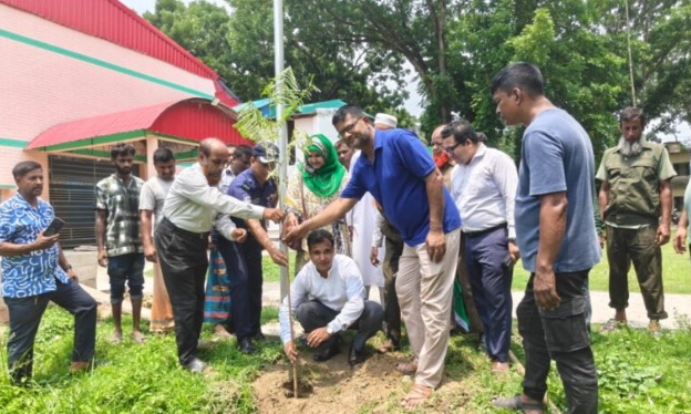 মনিরামপুরে জাতীয় বৃক্ষরোপণ কর্মসূচির শুভ উদ্বোধন